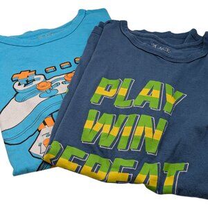 Two Children's Place Gamer Short Sleeve T-Shirts, Size XXL/16